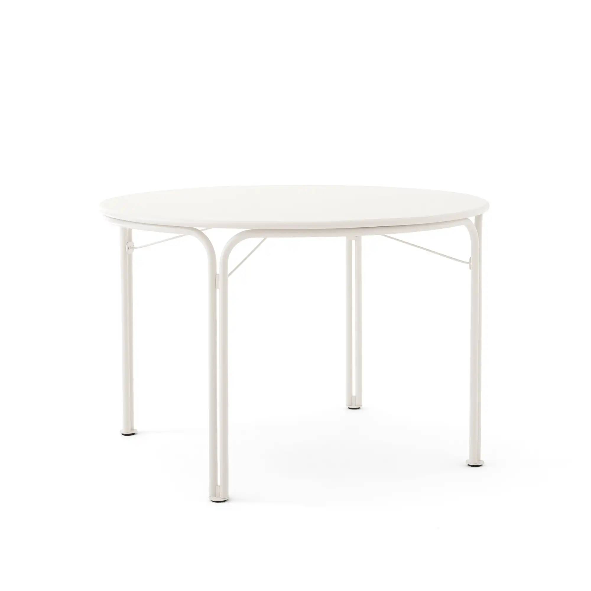 Thorvald Dining Table SC98, Round Ø115 cm, Ivory