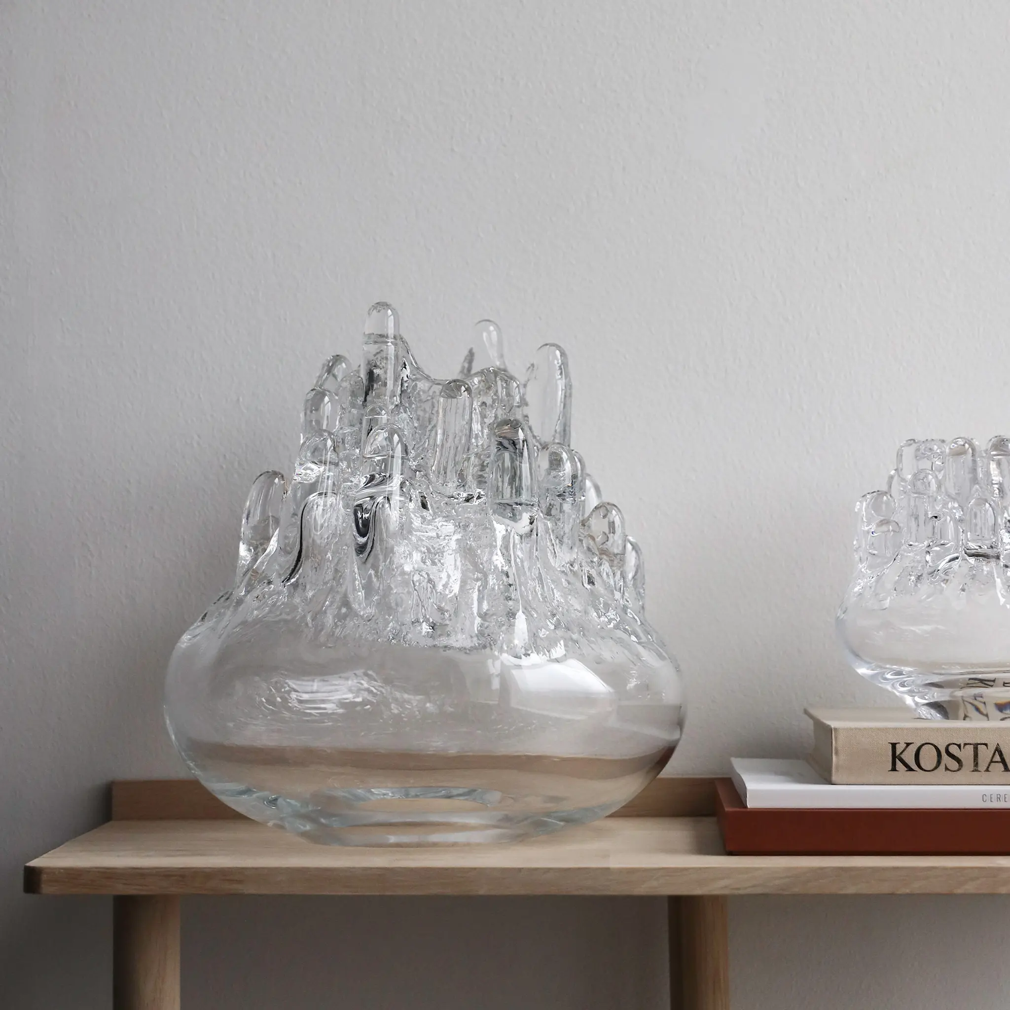 Polar Candleholder Large Clear