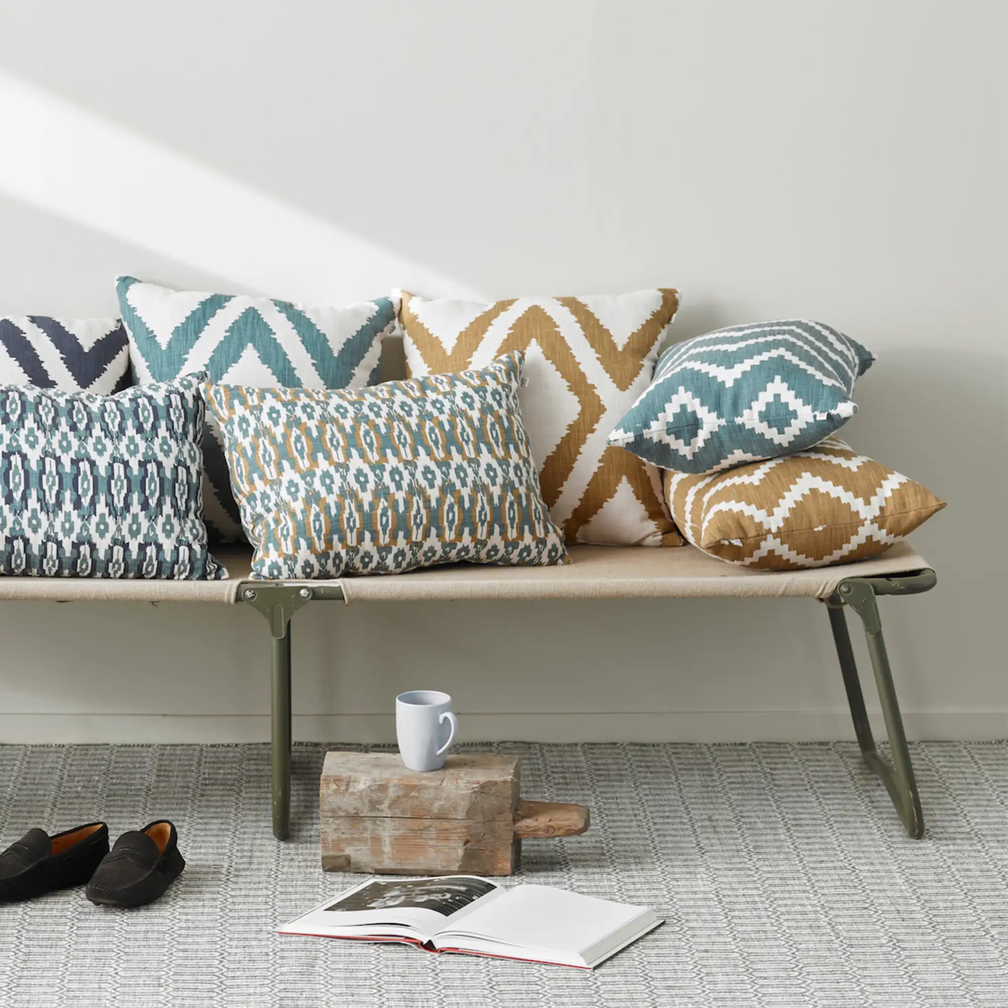 Ikat Sema Outdoor Cushion