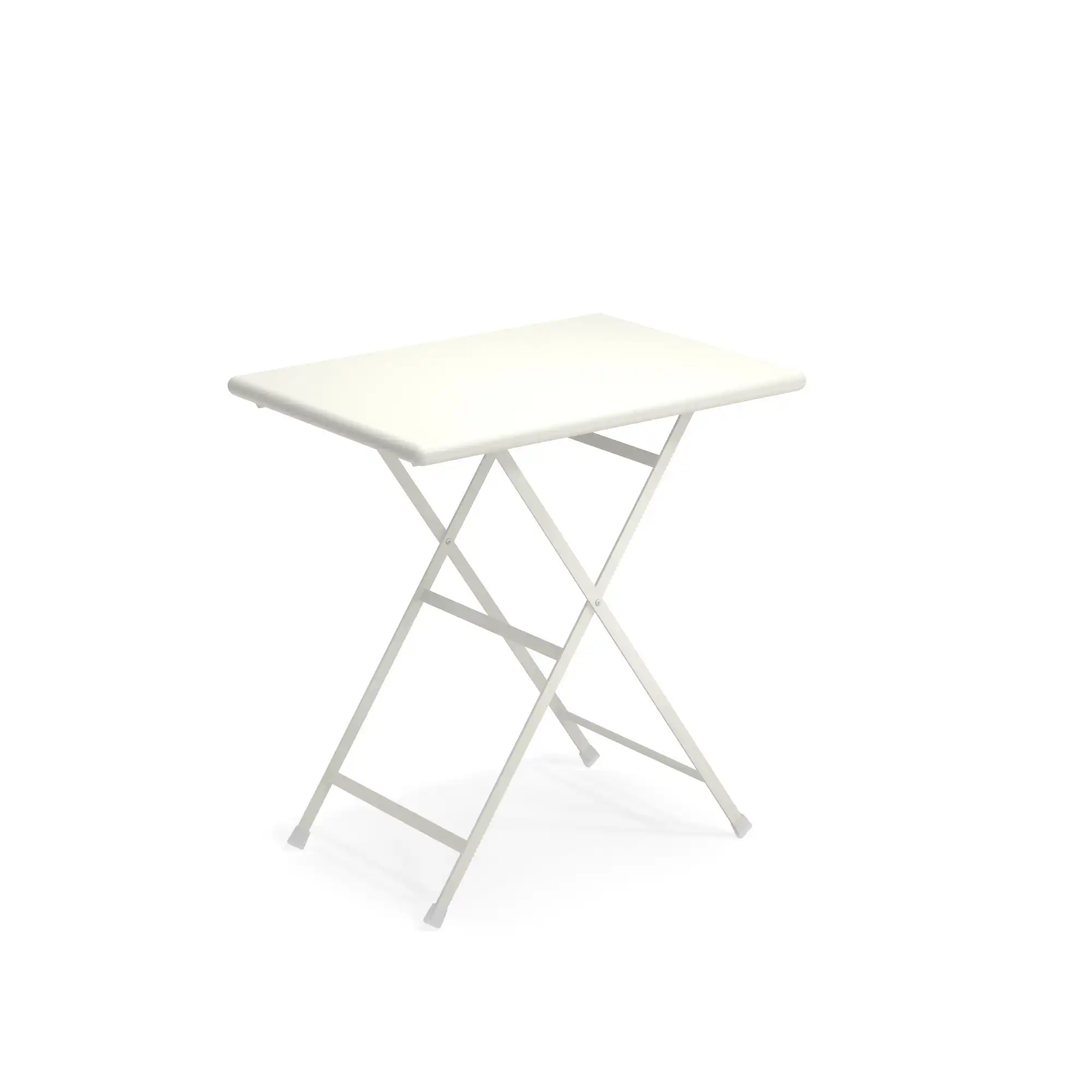 Arc en Ciel Folding Table 70 cm, Matt White