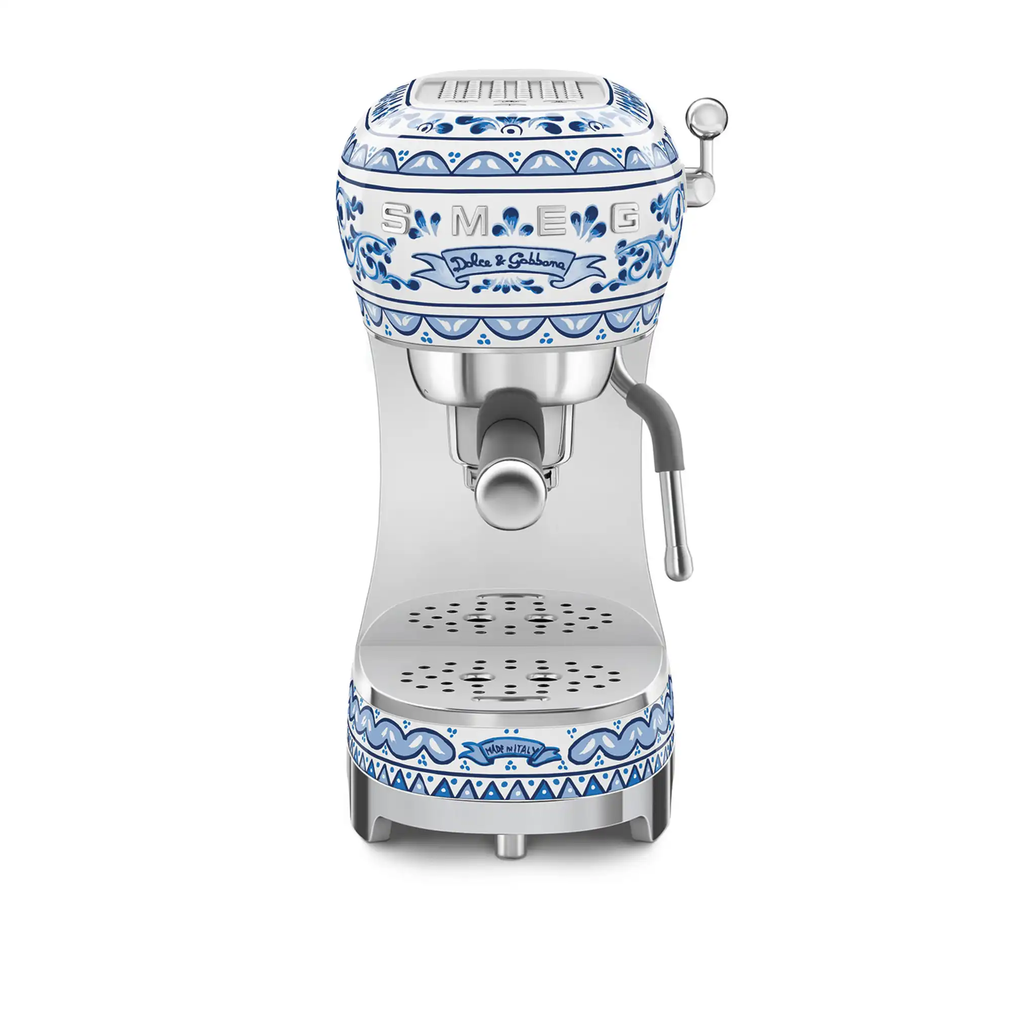 Smeg Espresso Manual Coffee Machine Dolce&Gabbana Blue