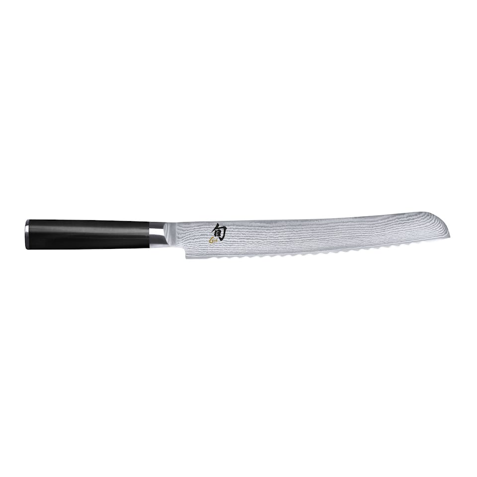 SHUN CLASSIC Brødkniv 23 cm Sort skaft