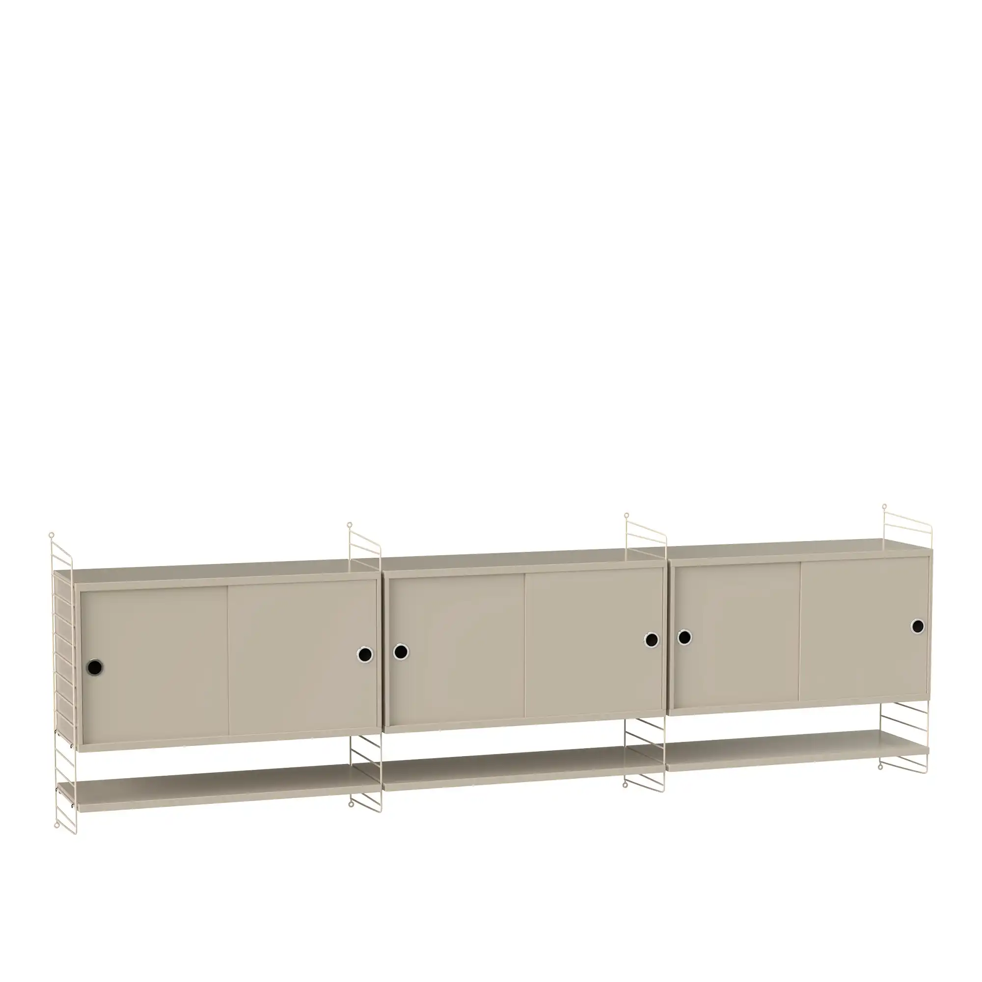 Stue hyllesystem E beige/beige