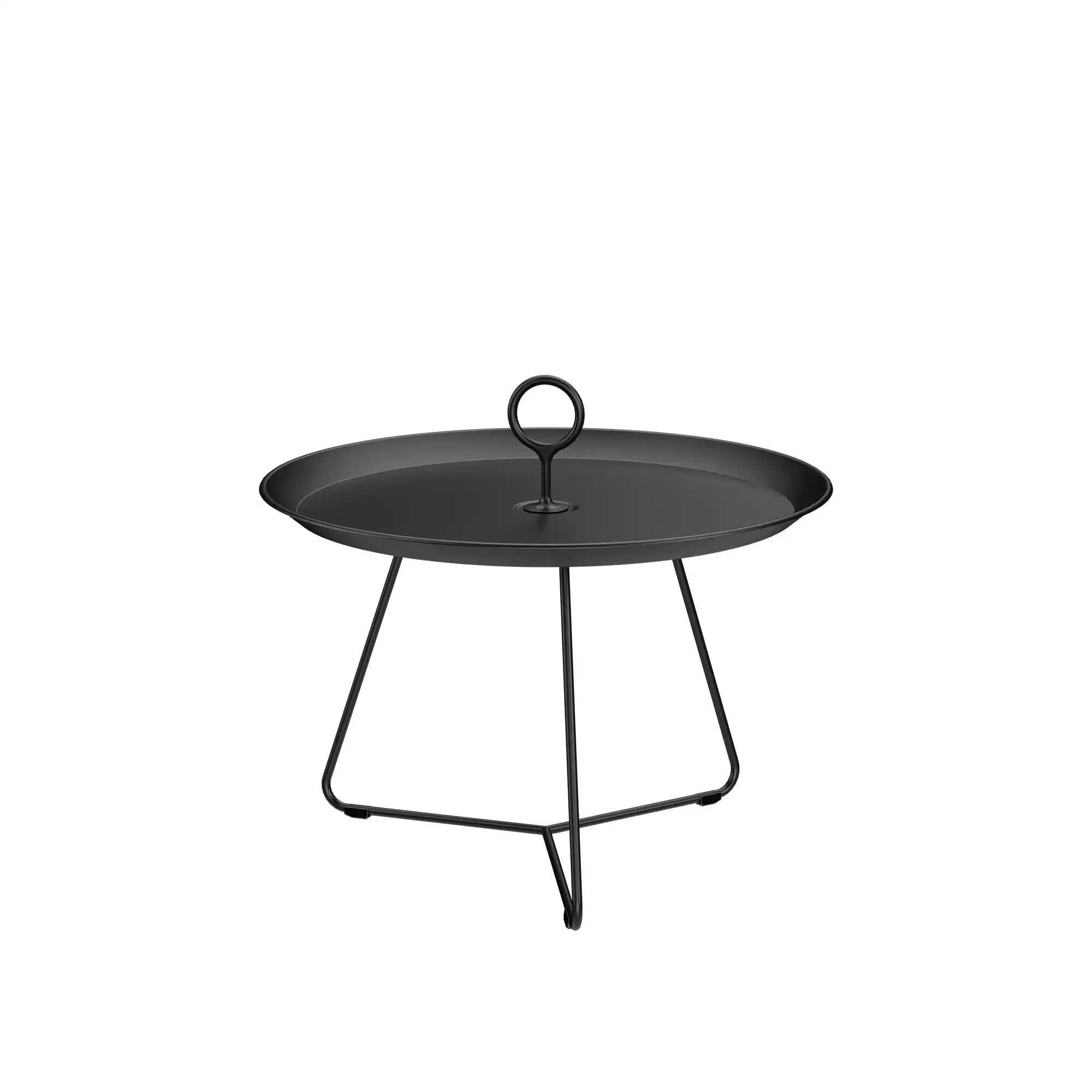 EYELET Tray Table - Ø 57,5 cm - Black