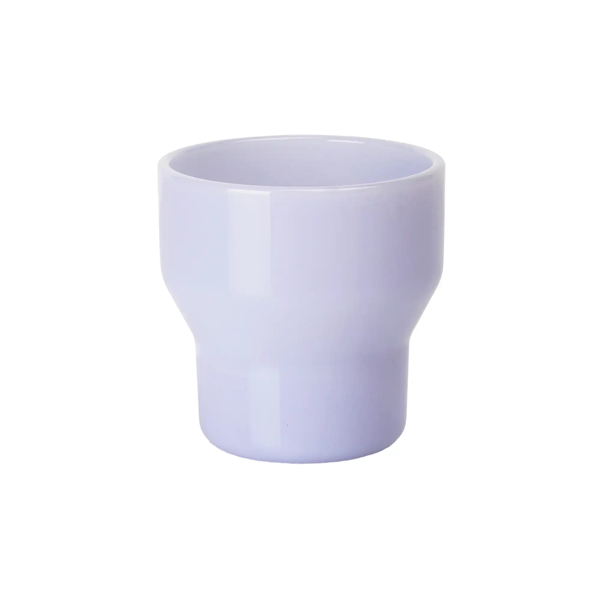 Milk Drinking Glass Lavender