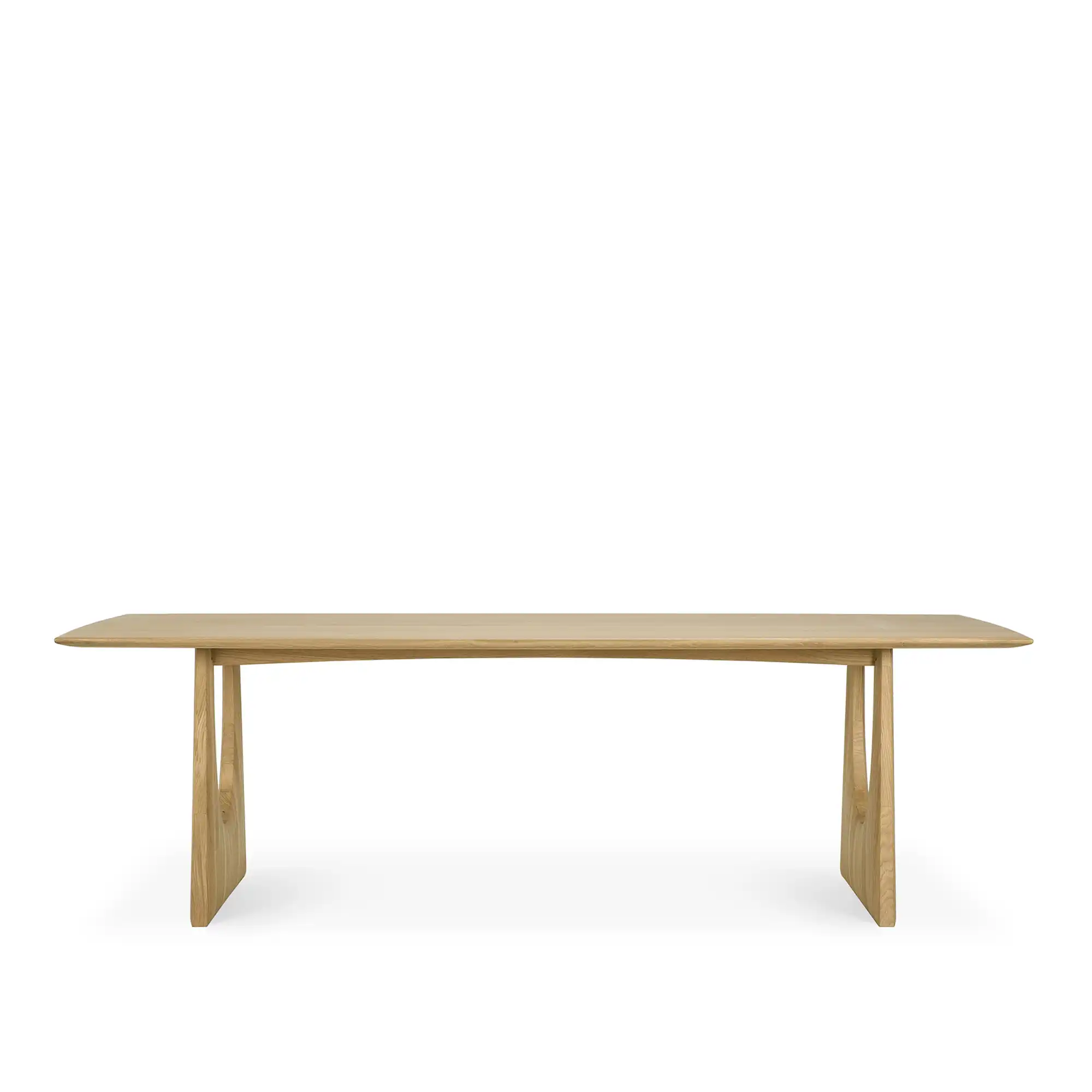 Geometric Dining Table Oak