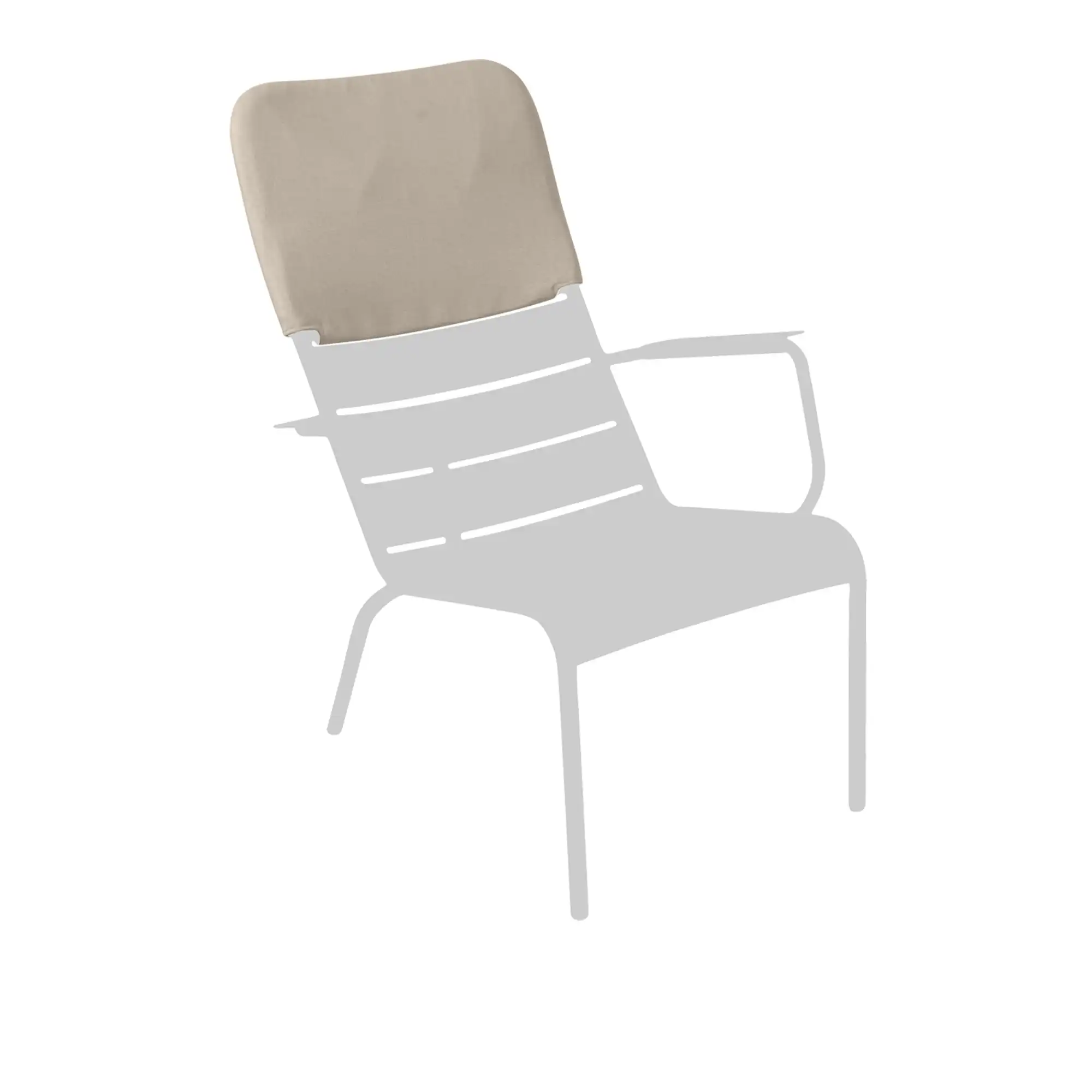 Luxembourg Low Armchair Headrest