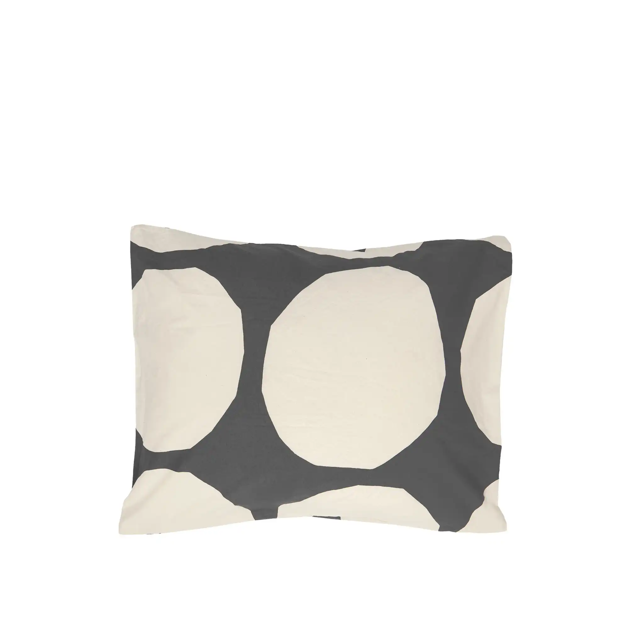 Kivet Pillow Case 50X60 cm Charcoal, Off White