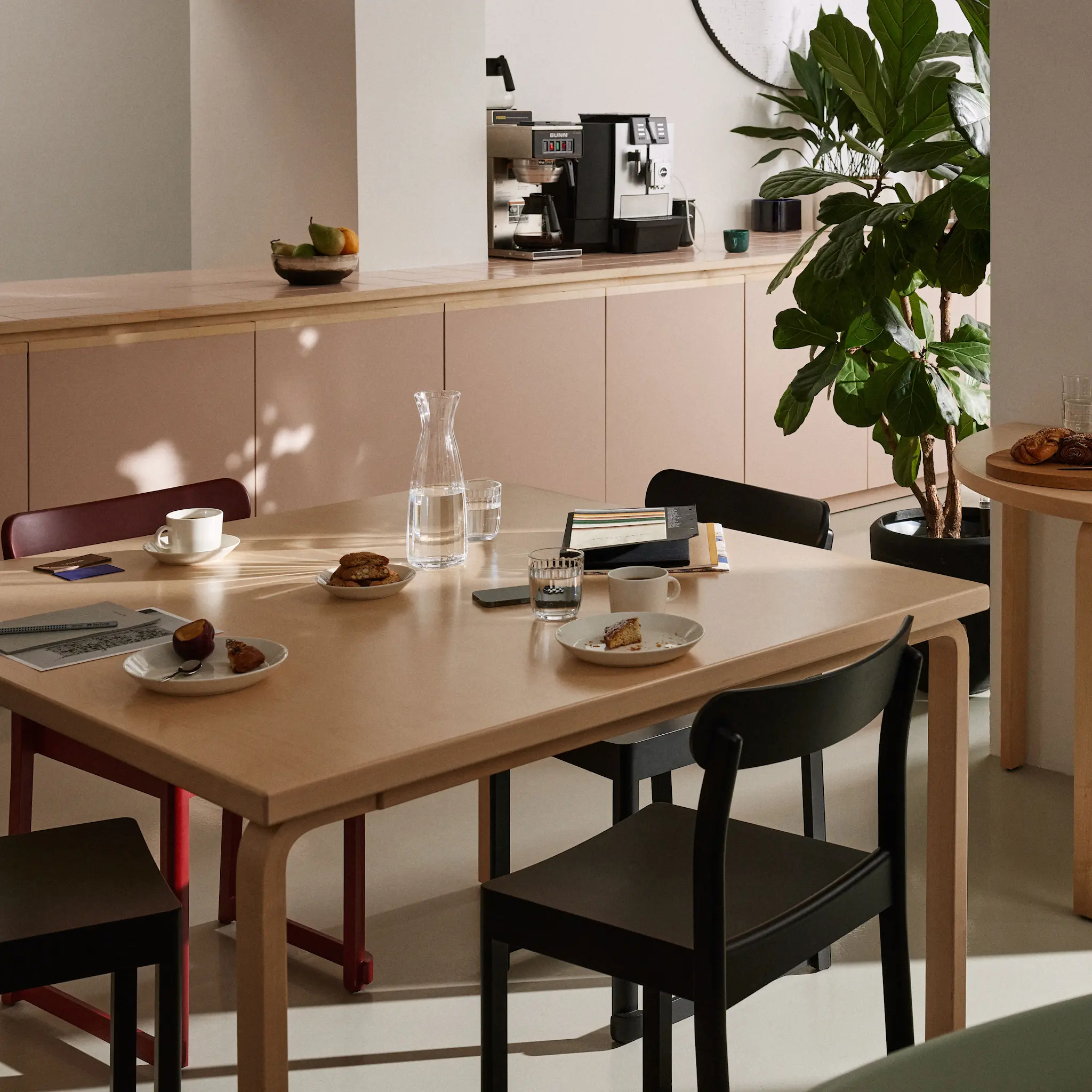 Aalto bord firkantet 84