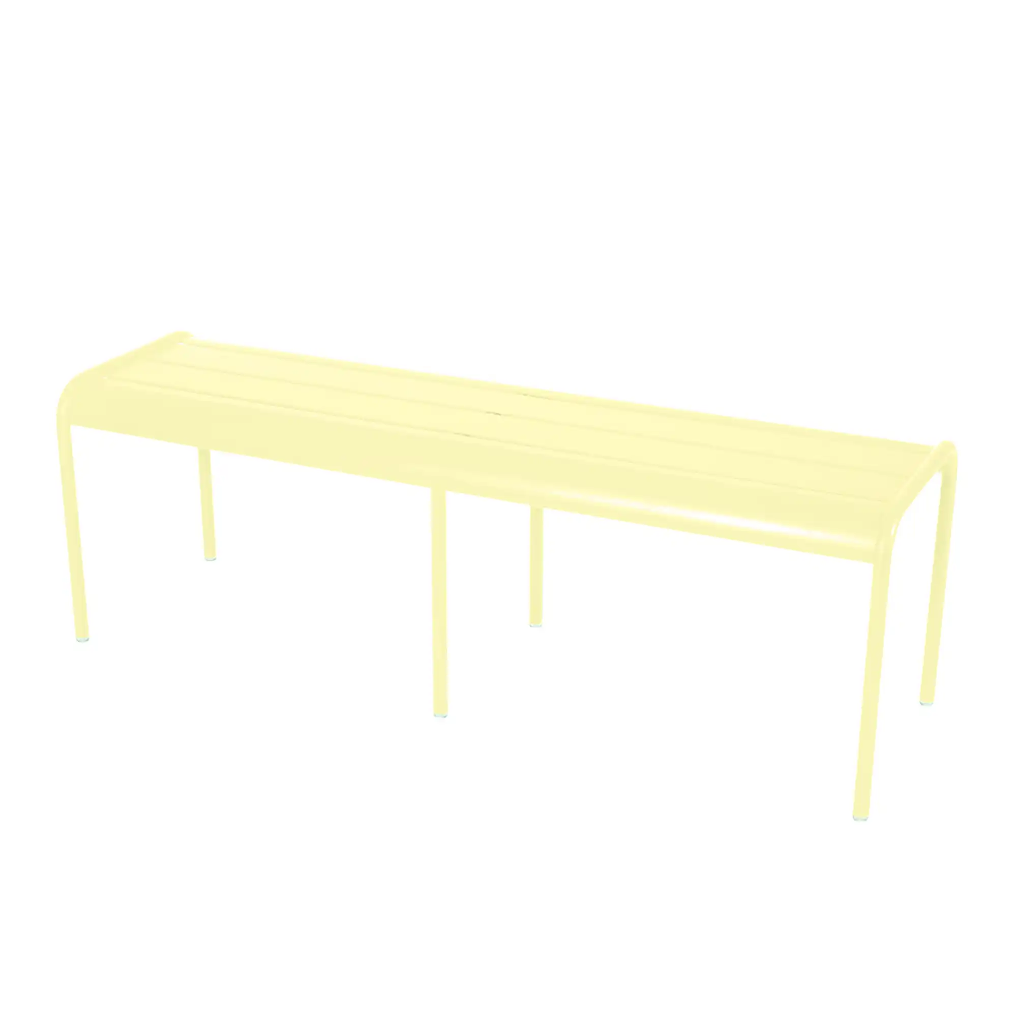 Luxembourg 3/4 Seater Bench Frosted Lemon A6