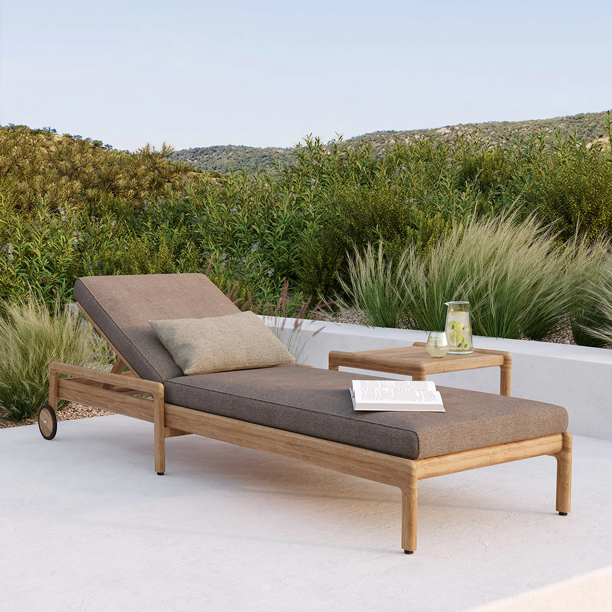 Jack Cushion For Adjustable Lounger - Mocha