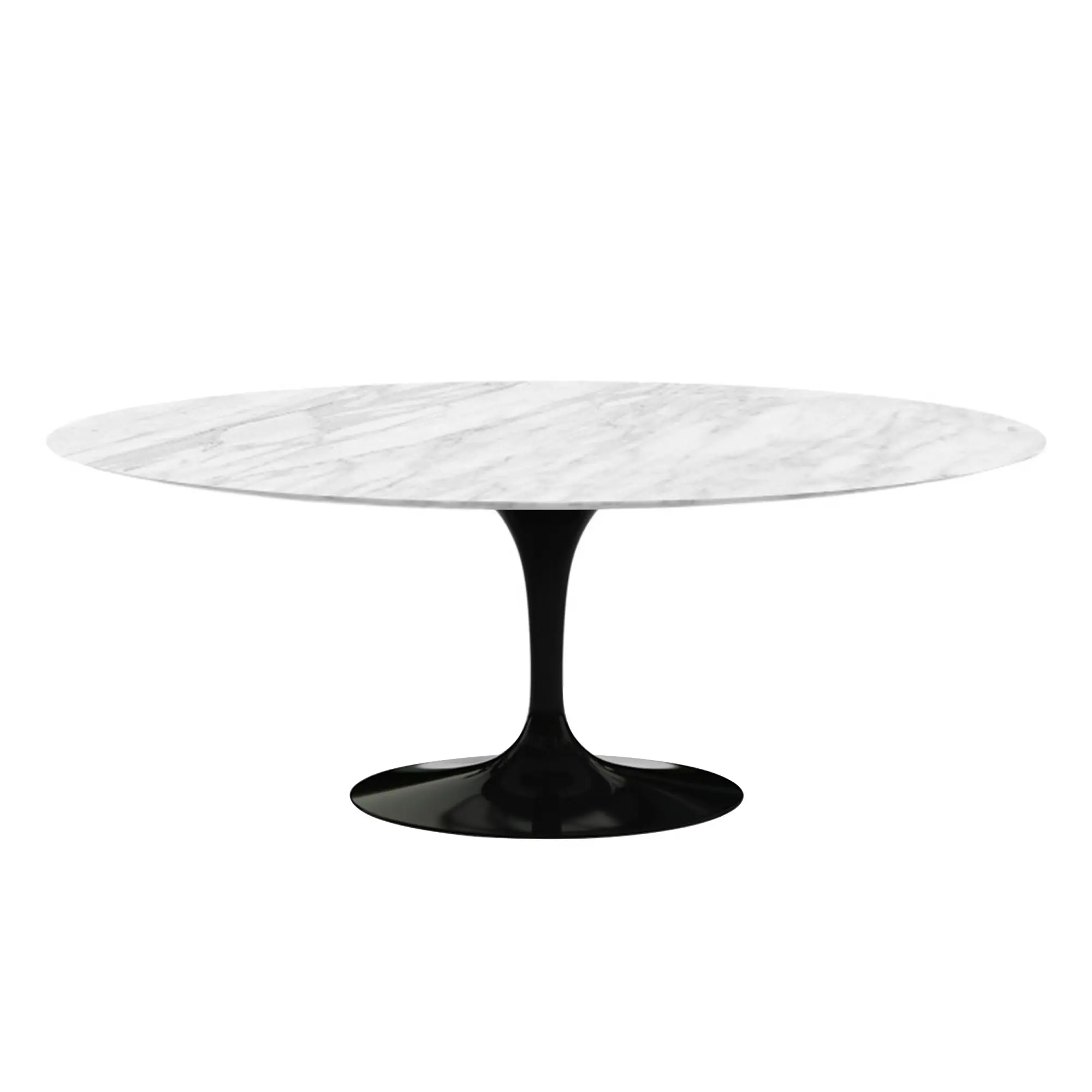 Saarinen Oval spisebord 198 cm Black