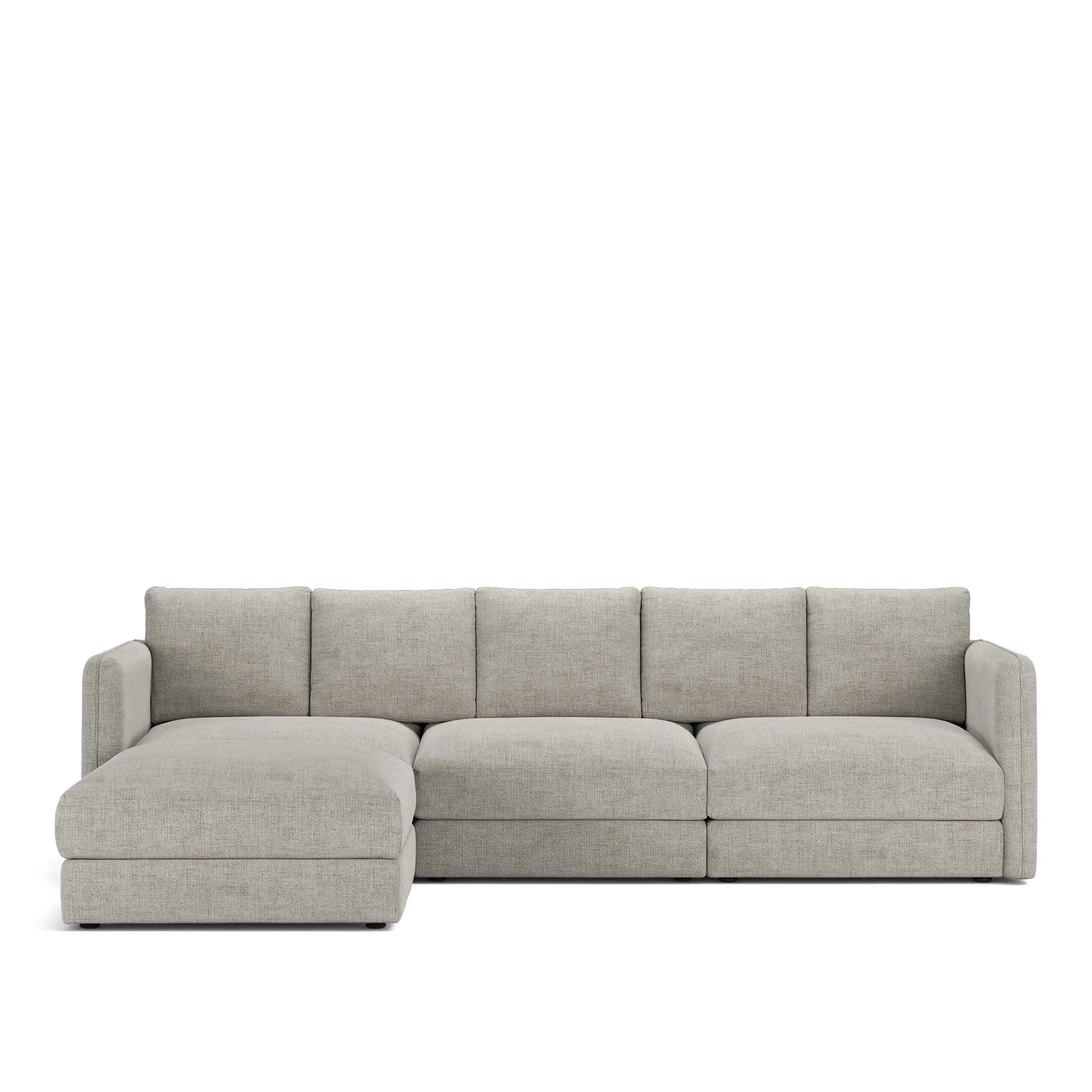 Pavarotti 02 3-seters sofa med fotskammel