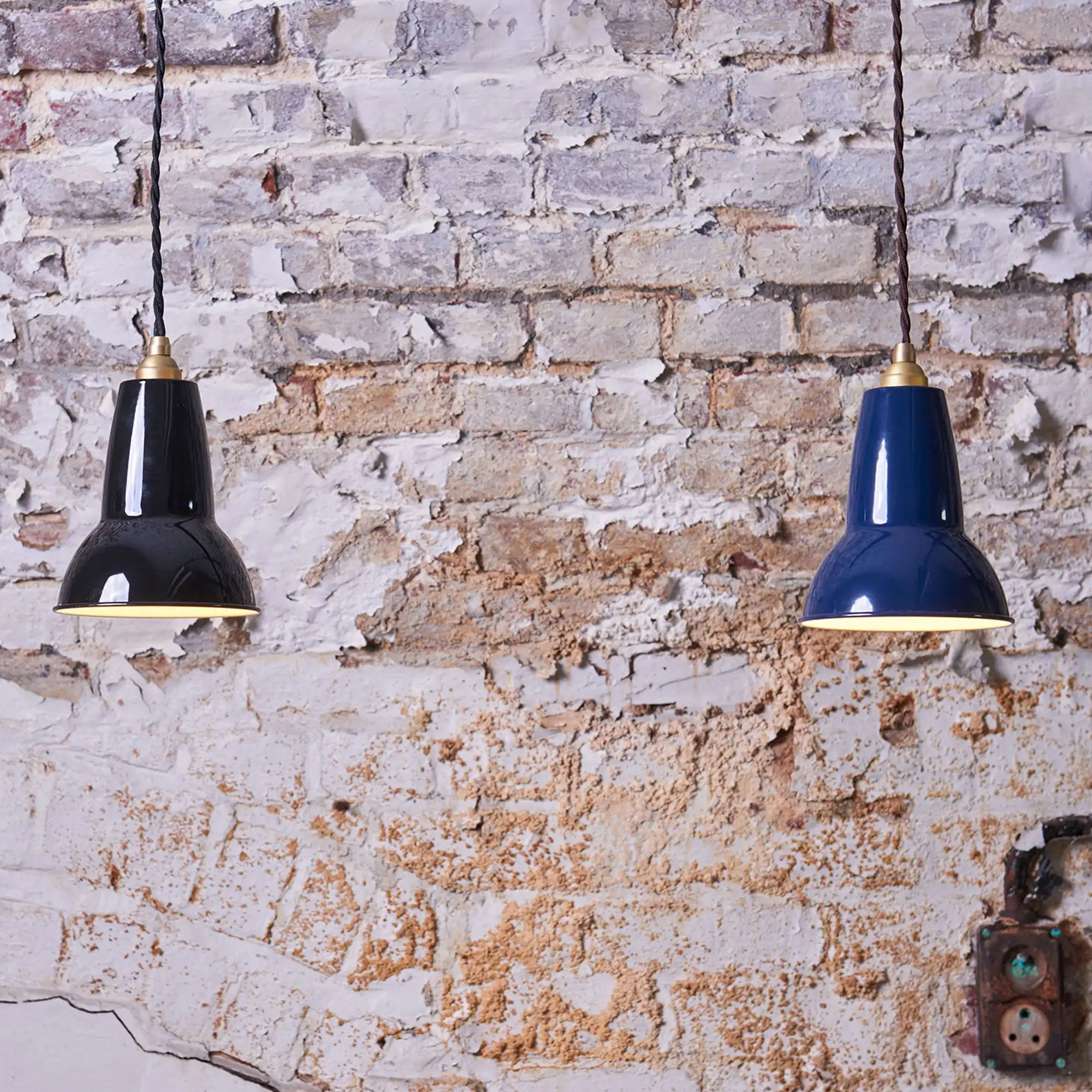 Original 1227 Brass Pendant Lamp