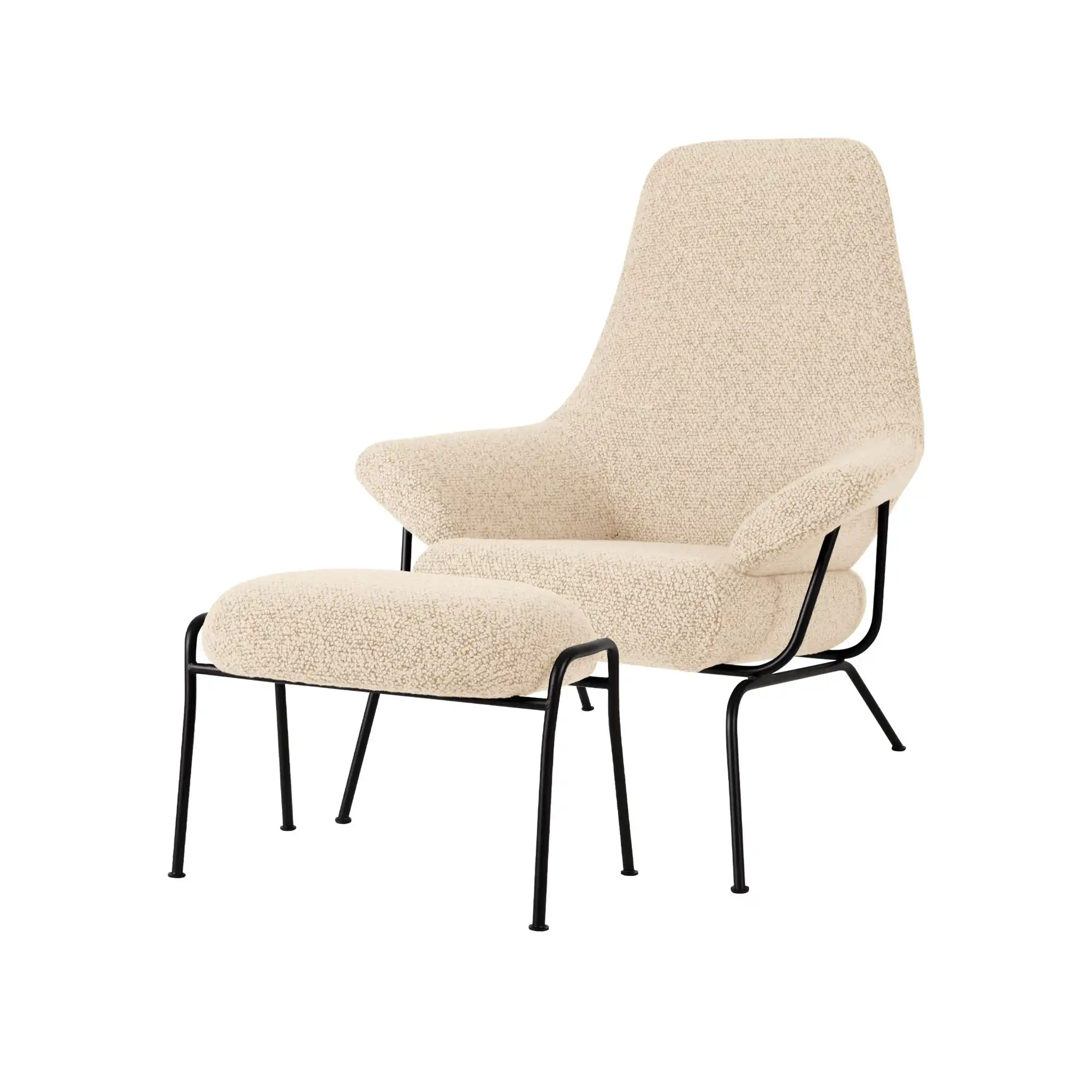 Hai Lounge Chair + Ottoman