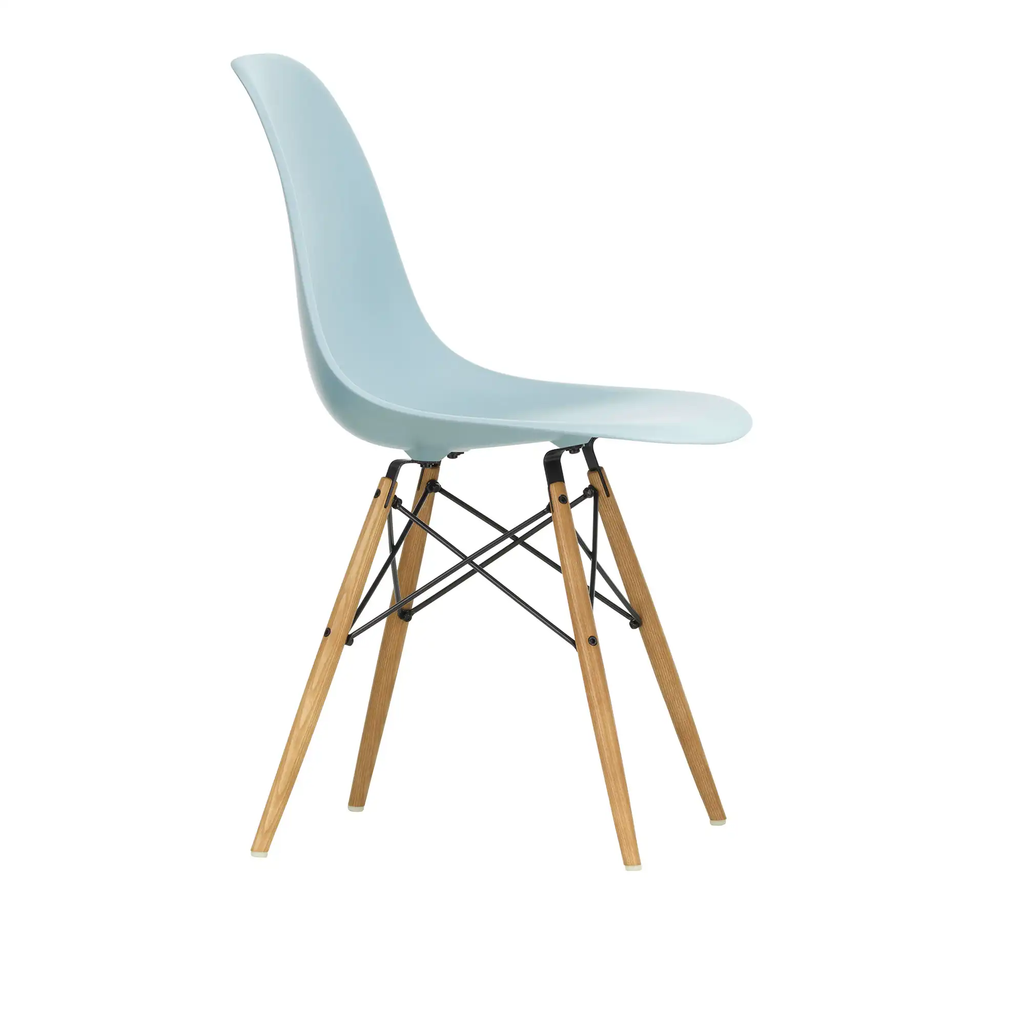 Eames Plastic Chair DSW - 23 Ice Grey - Ash Honey Tone