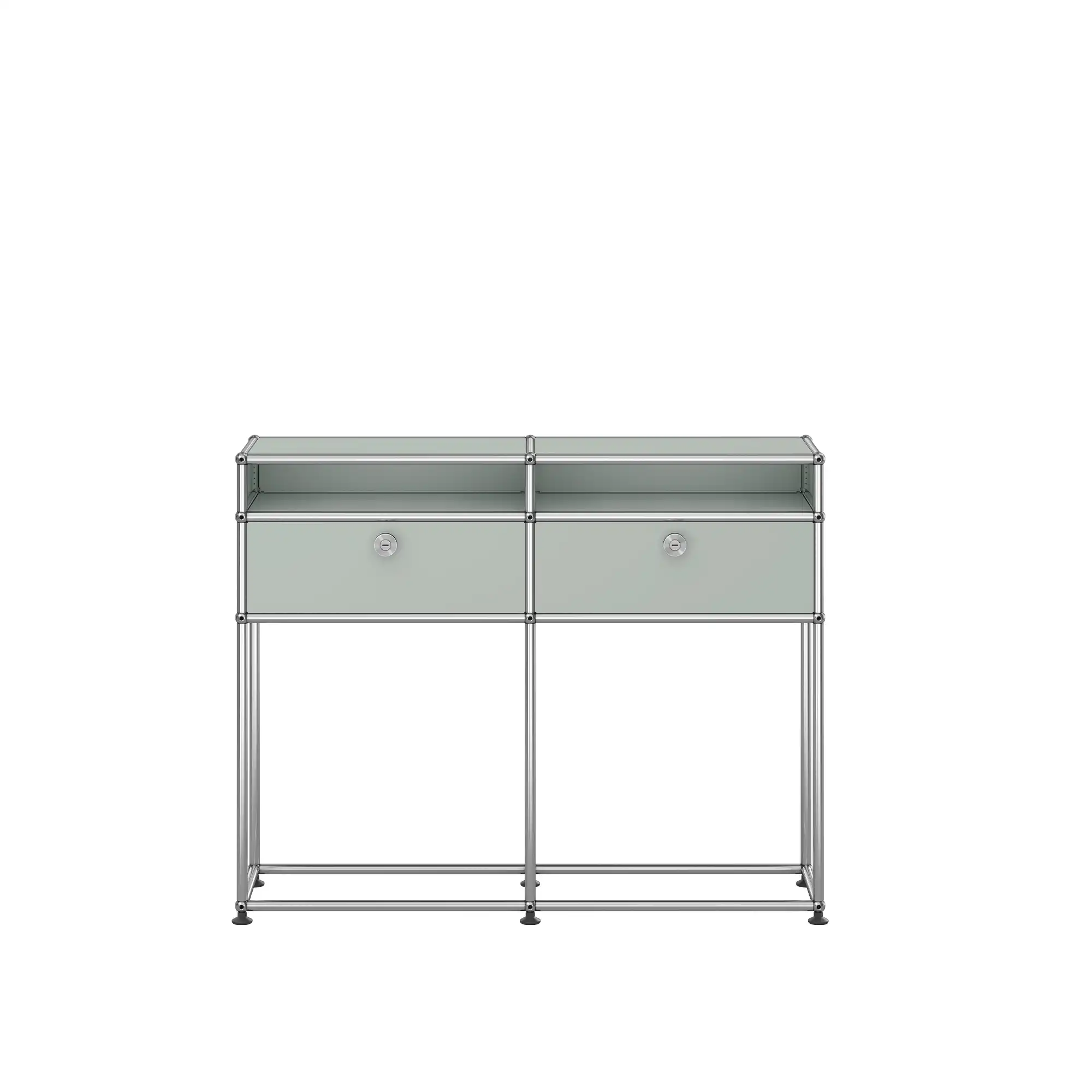 USM Haller 94 Shelving, Light Gray