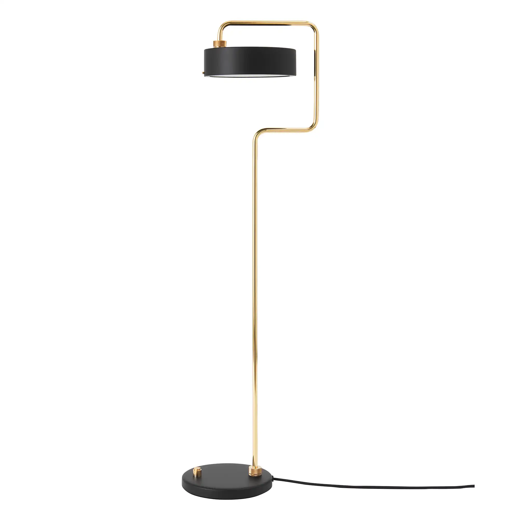 Petite Machine Floor Lamp Deep Black