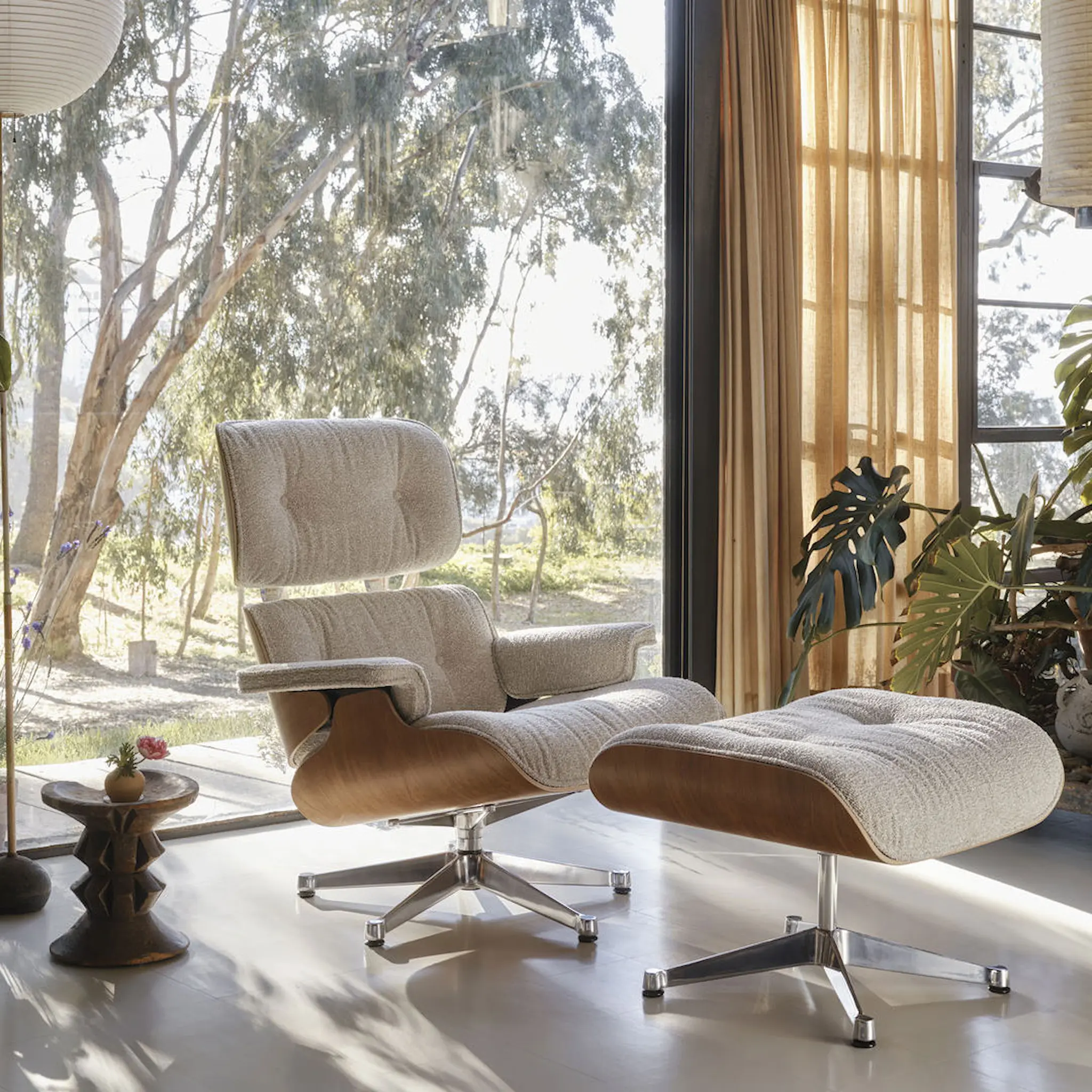 Eames lounge chair & ottoman