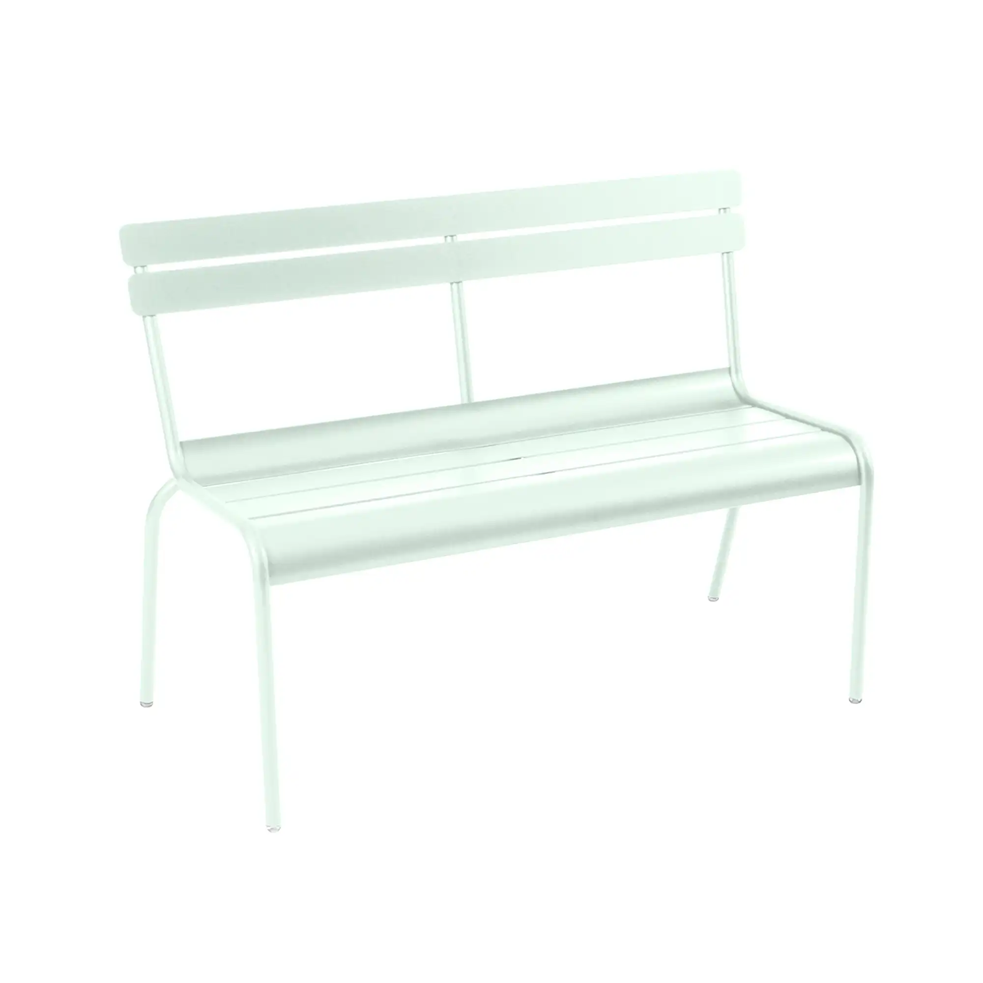 Luxembourg 2/3 Seater Bench W Backrest - Ice Mint