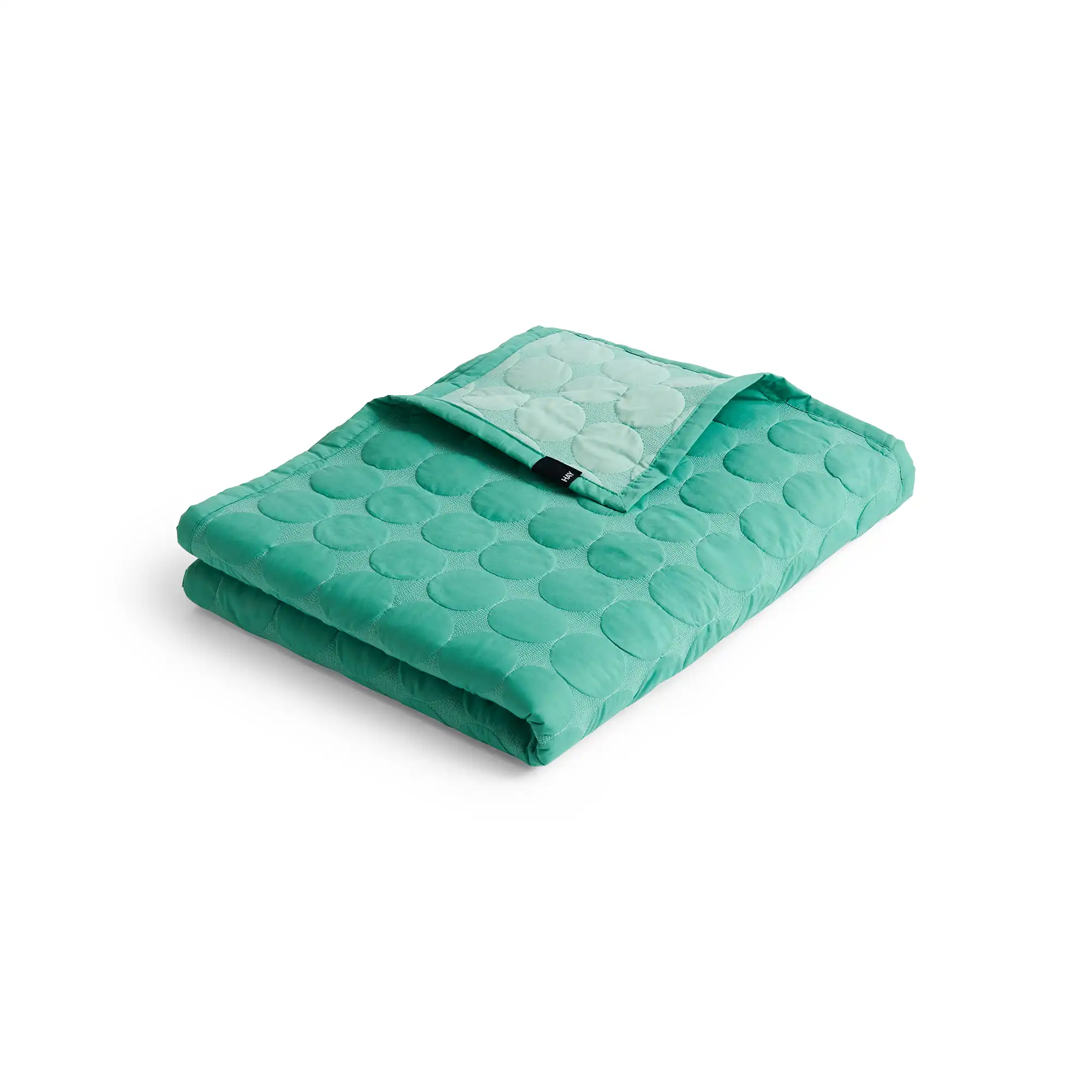 Mega Dot sengeteppe Sea Green